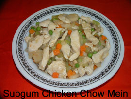 Subgum Chicken Chow Mein